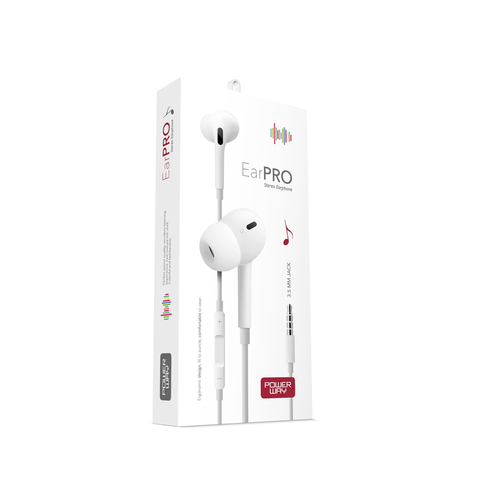 Powerway Earpro Stereo Kulak İçi Kulaklık 3.5Mm Jack - 1