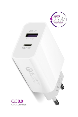 POWERWAY HW25 HIZLI ŞARJ ADAPTÖRÜ 25W QC3.0 - 2