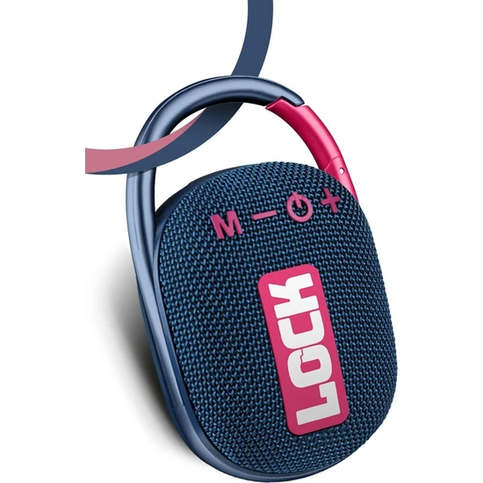 POWERWAY LOCK WİRELESS BLUETOOTH SPEAKER MAVİ - 1