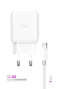Powerway Qcl30 Lighting 18W Qc3.0 Hızlı Şarj Seti - POWERWAY