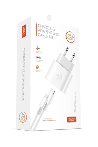 Powerway Rxs20 Usb To Lightning Hızlı Şarj Seti Pd 20W - 1