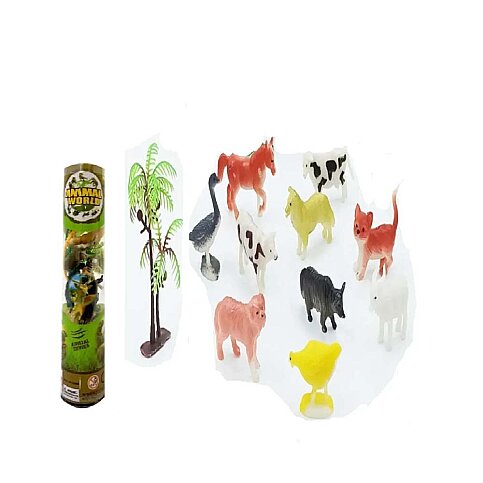 Prestij Ld-003 Aminal World Silindir Kutuda Sürüngen Hayvanlar - 1