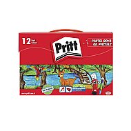 PRİTT PASTEL BOYA 12 RENK ÇANTALI (1048062) - PRİTT