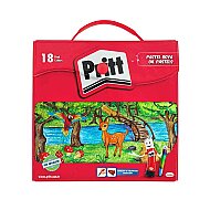PRİTT PASTEL BOYA 18 RENK ÇANTALI (1048063) - PRİTT