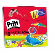 Pritt Pastel Boya 18 Renk Çantalı (1048063) - Pritt