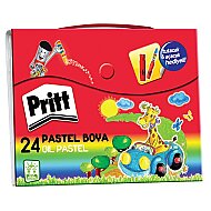 PRİTT PASTEL BOYA 24 RENK ÇANTALI (1048064) - PRİTT
