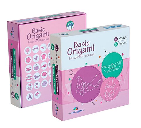 Puzzgami Pz-016 Origami Kağıdı Seti 15x15 Basic - 2