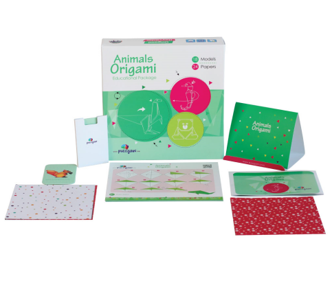 Puzzgami Pz-017 Origami Kağıdı Seti 15x15 Animals - 5