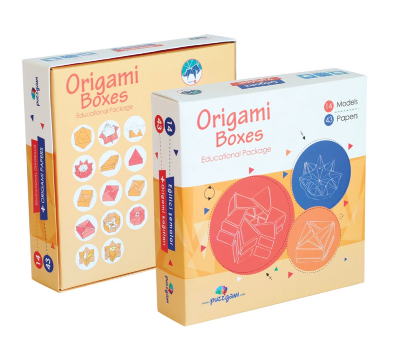 PUZZGAMİ PZ-019 ORİGAMİ KAĞIDI SETİ 15x15 BOXES