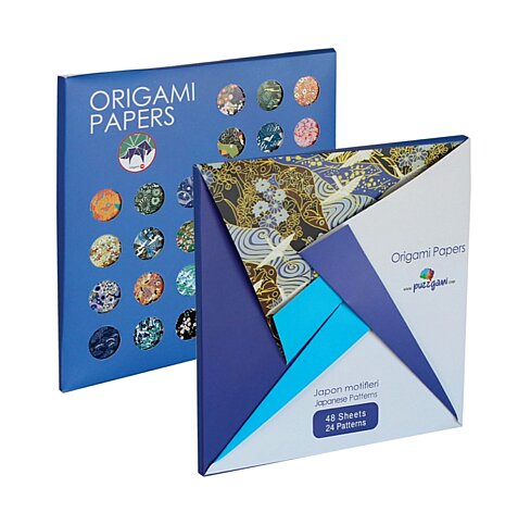 Puzzgami Pz-027 Origami Kağıdı 15x15 48 Yaprak Japanese Pattern - 2