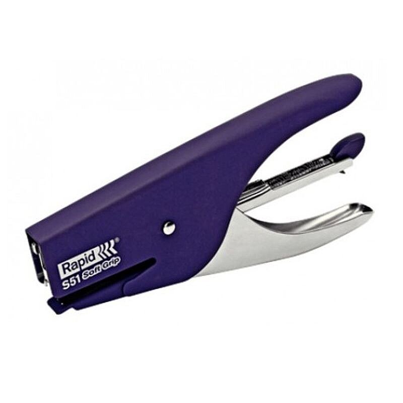 RAPİD S51 PENS TİPİ ZIMBA MAKİNESİ NO:21/4 15 SAYFA MOR (10538741)