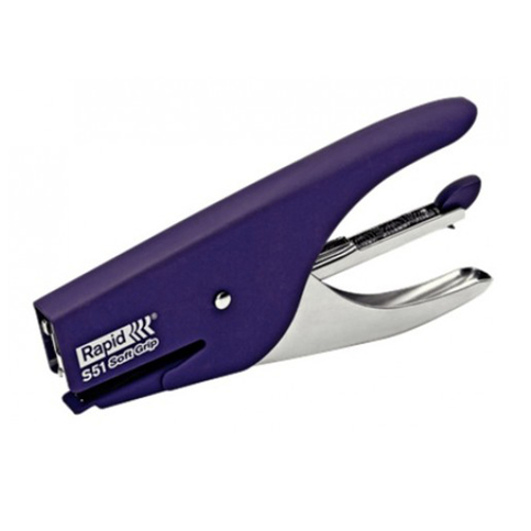 Rapid S51 Pens Tipi Zımba Makinesi No:21/4 15 Sayfa Mor (10538741) - 1