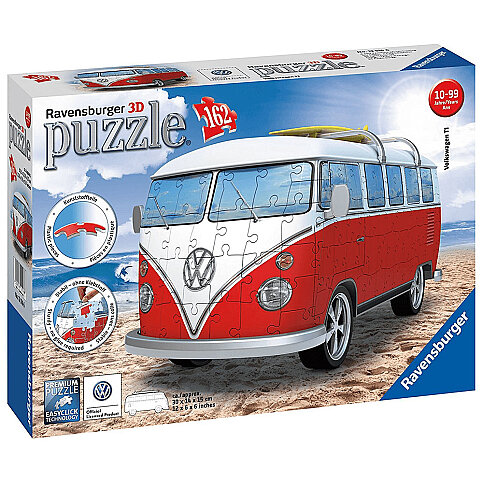ADORE RAVENSBURGER 3D PUZZLE VOLKSWAGEN BUS (125166) - 1