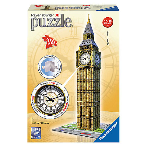 ADORE RAVENSBURGER 3D PUZZLE BİG BEN CLOCK (125869) - 1