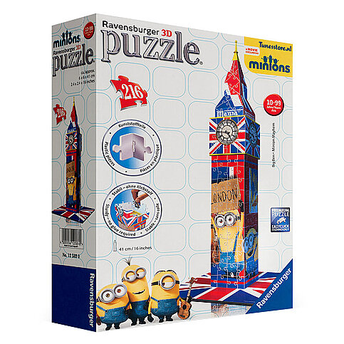 ADORE RAVENSBURGER 3D PUZZLE BİG BEN MİNİONS (125890) - 1