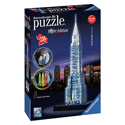 ADORE RAVENSBURGER 3D PUZZLE CHRYSLER BİNA (125951) - 1