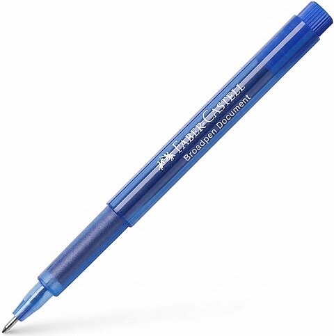 FABER-CASTELL BROADPEN ROLLER KALEM MAVİ (5020155451) - 1