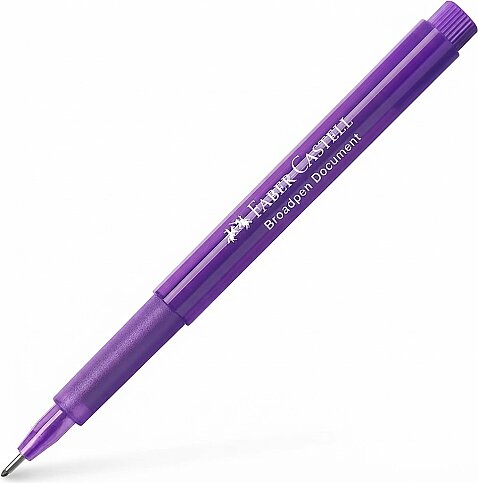 FABER-CASTELL BROADPEN ROLLER KALEM MOR (5020155436) - 1