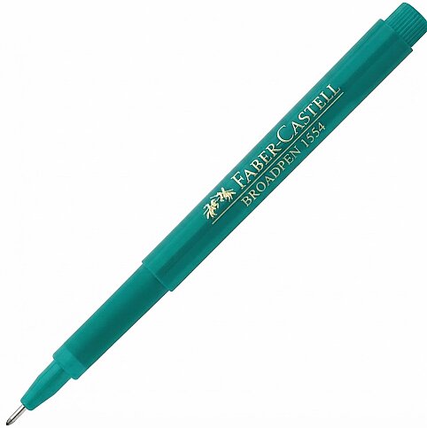 FABER-CASTELL BROADPEN ROLLER KALEM TURKUAZ (5020155456) - 1