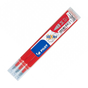 Pilot Frixion Roller Kalem Yedeği 0.7 Kırmızı 3Lü (51005861) (Bls-Fr7-R-S3) - PİLOT