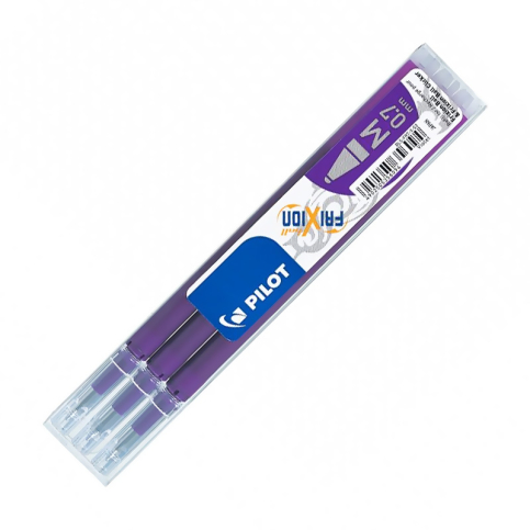 Pilot Frixion Roller Kalem Yedeği 0.7 Mor 3Lü (51005862) (Bls-Fr7-V-S3) - 1