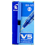 PİLOT V5 İĞNE UÇLU ROLLER KALEM 0.5 MAVİ (51002134)(BX-V5-L-E) - PİLOT