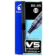 PİLOT V5 İĞNE UÇLU ROLLER KALEM 0.5 SİYAH (51002135)(BX-V5-B-E) - PİLOT