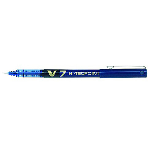 PİLOT V7 İĞNE UÇLU ROLLER KALEM 0.7 MAVİ (51002120)(BX-V7-L-E) - 1