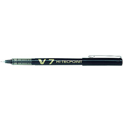 PİLOT V7 İĞNE UÇLU ROLLER KALEM 0.7 SİYAH (51002131)(BX-V7-B-E) - 1