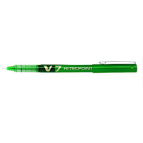PİLOT V7 İĞNE UÇLU ROLLER KALEM 0.7 YEŞİL (51002009)(BX-V7-G) - 1