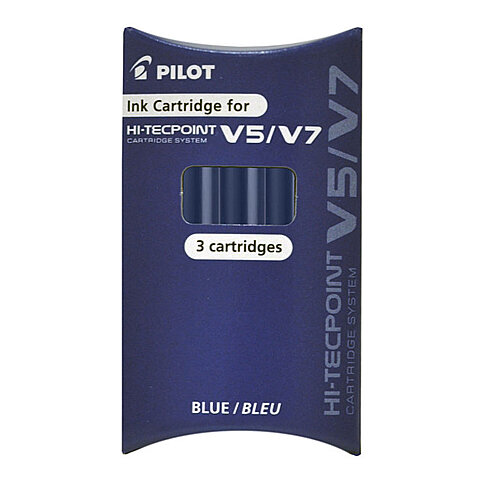 PİLOT V7 ROLLER KALEM KARTUŞU 3LÜ (51007209)(BXS-IC-G-S3) - 2
