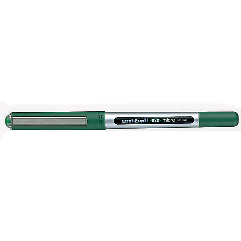 UNİ UB-150 EYE MİCRO ROLLER KALEM 0.5 YEŞİL - 1