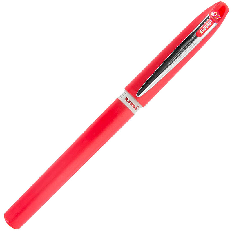 UNİ UB-247 GRİP FİNE ROLLER KALEM 0.7 KIRMIZI