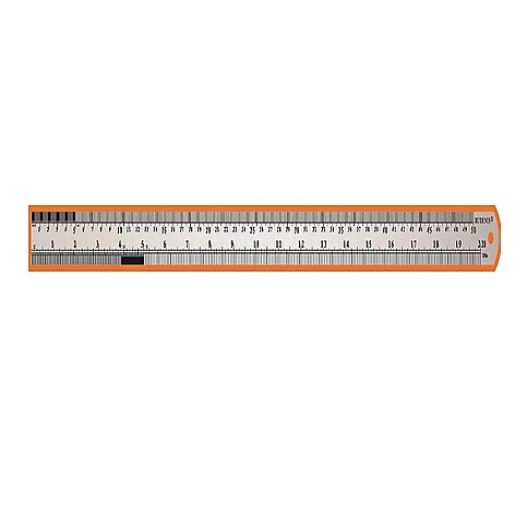 RUBENİS ÇELİK CETVEL 50cm (JR 50) - 1