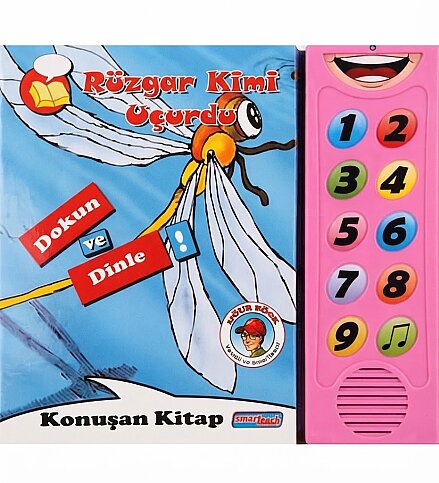 EKİCİ YAYINLARI DOKUN VE DİNLE RÜZGAR KİMİ UÇURDU SESLİ KİTAP-UĞUR KÖSE - 1