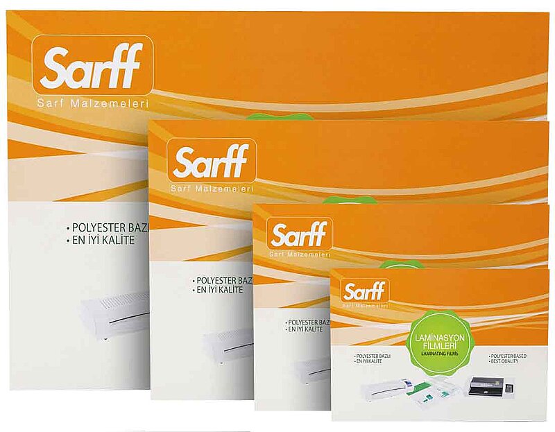 SARFF LAMİNASYON FİLMİ A4 125mic 100LÜ (15309016)