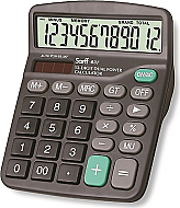 SARFF 837 MASA ÜSTÜ HESAP MAKİNESİ 12 HANE (153 06 102) (15306102) - SARFF