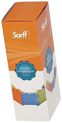SARFF ÇİFT YÖNLÜ KART KABI ŞEFFAF 25Lİ (15323036) - 1