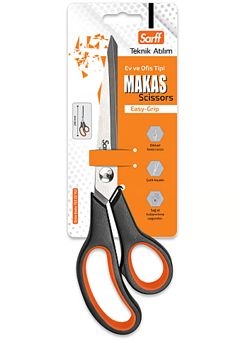 SARFF EASY GRİP OFİS MAKASI 24cm (15322153) - 1