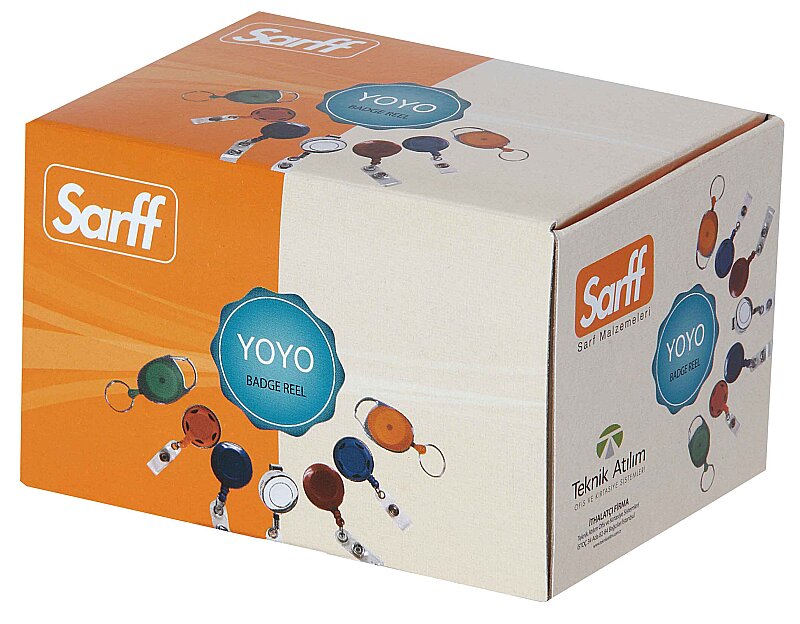 SARFF EKONOMİK YUVARLAK KANCALI YOYO MAVİ 25Lİ (15311049)