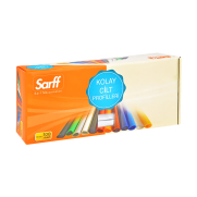 Sarff Geniş Dosya Sırtlığı 15Mm Beyaz 100Lü (15203016) - SARFF