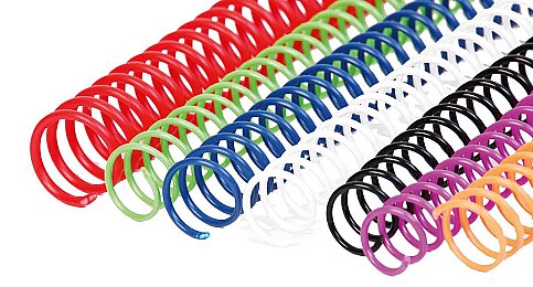 SARFF HELEZON PLASTİK SPİRAL 4/1 10mm ŞEFFAF 200LÜ (15210013) - 1