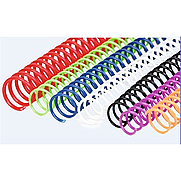 SARFF HELEZON PLASTİK SPİRAL 4/1 10mm SİYAH 200LÜ (15210015) - 1
