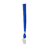 SARFF METAL KLİPSLİ KART ASKI İPİ MAVİ 50Lİ (15311204) - SARFF