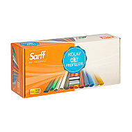 SARFF OVAL DOSYA SIRTLIĞI 10mm ŞEFFAF 100LÜ (15203012) - SARFF