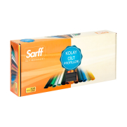 Sarff Oval Dosya Sırtlığı 6Mm Siyah 100Lü (15203003) - SARFF