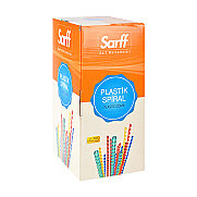 SARFF PLASTİK SPİRAL 20mm BEYAZ 100LÜ (15312051) - SARFF