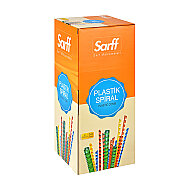 SARFF PLASTİK SPİRAL 22mm BEYAZ 50Lİ (15312056) - SARFF