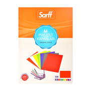 Sarff Pvc Cilt Kapağı A4 160Mic Kırmızı 100Lü (15201015) - SARFF