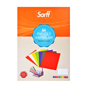 Sarff Pvc Cilt Kapağı A4 450Mic Beyaz 50Li (15201106) - SARFF